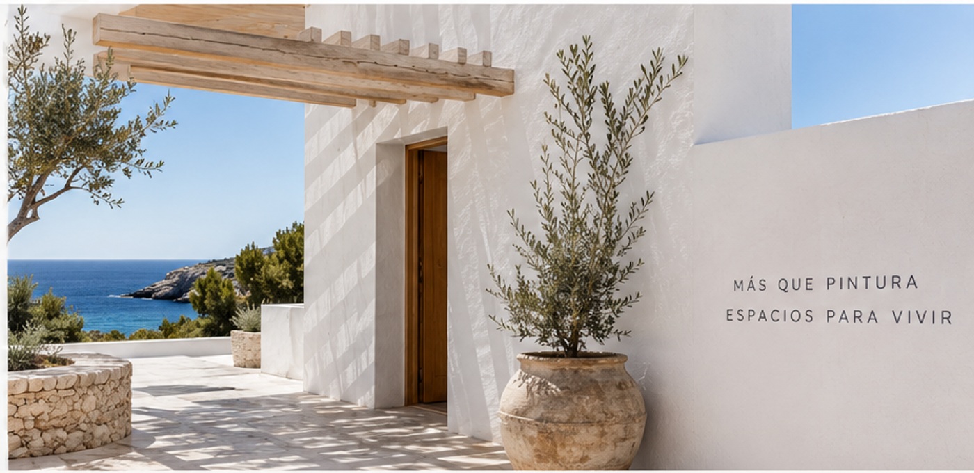 Acabado mediterráneo profesional en Menorca